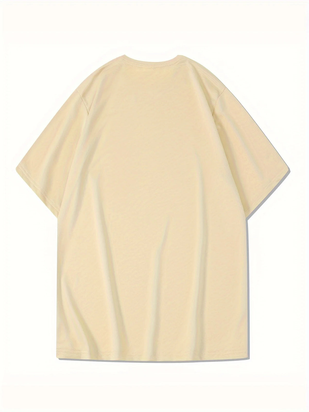 T-shirt à manches courtes et col rond pour hommes, 100% pur coton, à la mode, sport décontracté, ample, imprimé montagne, été