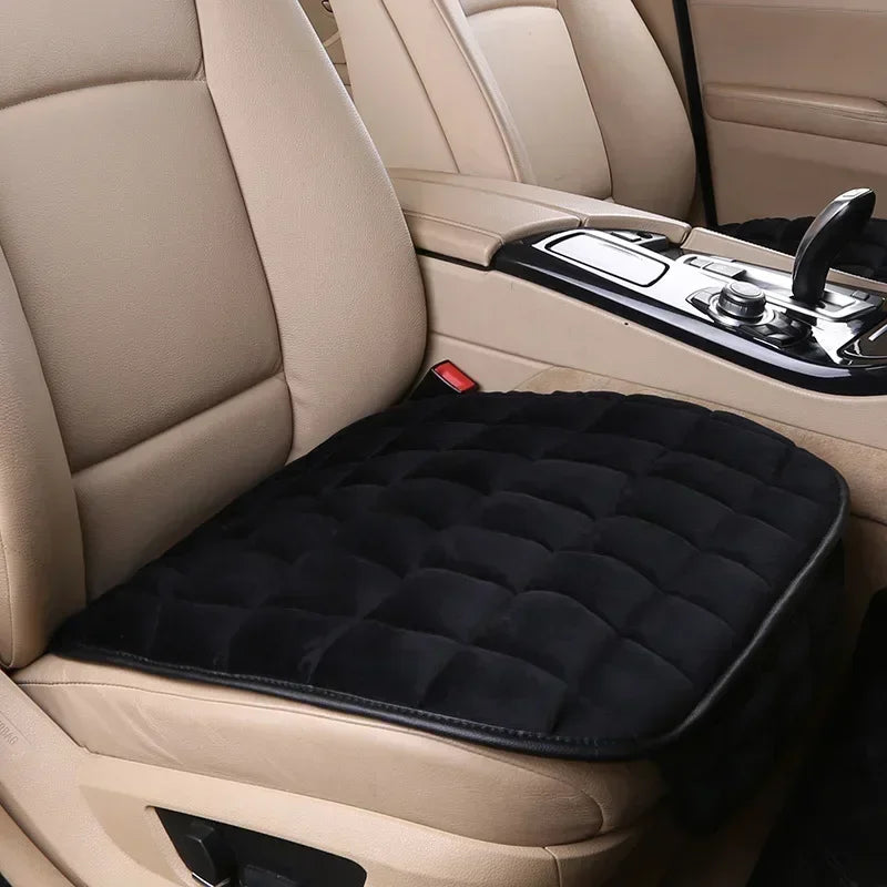 Housse de siège de voiture, coussin chaud d'hiver, antidérapant, universel, pour chaise avant, coussin respirant pour véhicule, protection automobile