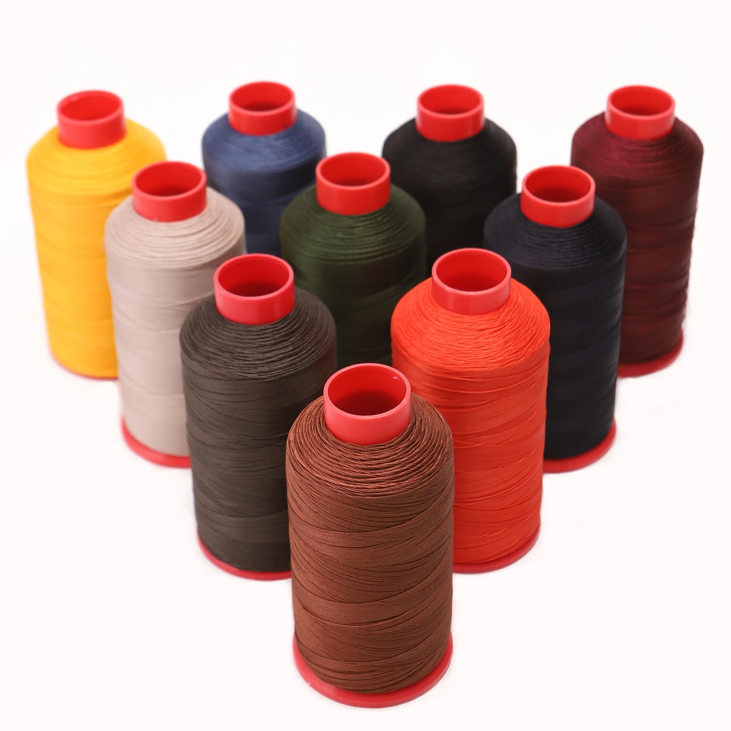 TEX 70-Fil de Nylon Collé 0.3mm pour Chaussures en Cuir, Résistant à la Brise, Tissu de Couture 210D/3 1500 Mètres
