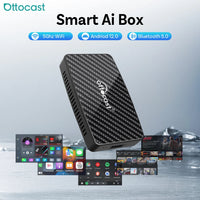 OTTOCAST Play2 vidéo Pro Carplay Ai Box adaptateur automatique Android sans fil intégré Youtube Netflix pour VW Benz Ford 99% de voitures
