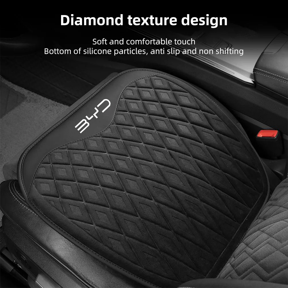 Housse de siège de voiture chaude en flanelle et peluche, pour BYD Seal U Atto3 Atto2 Dophn Seagull S6 S7 Tang X Dream, automne et hiver