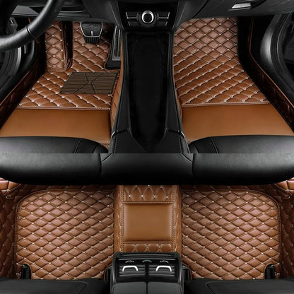 Tapis de sol de voiture en cuir personnalisé, pour BYD Yangwang U8 2023 2024 2025 2026 2027, accessoires d'intérieur
