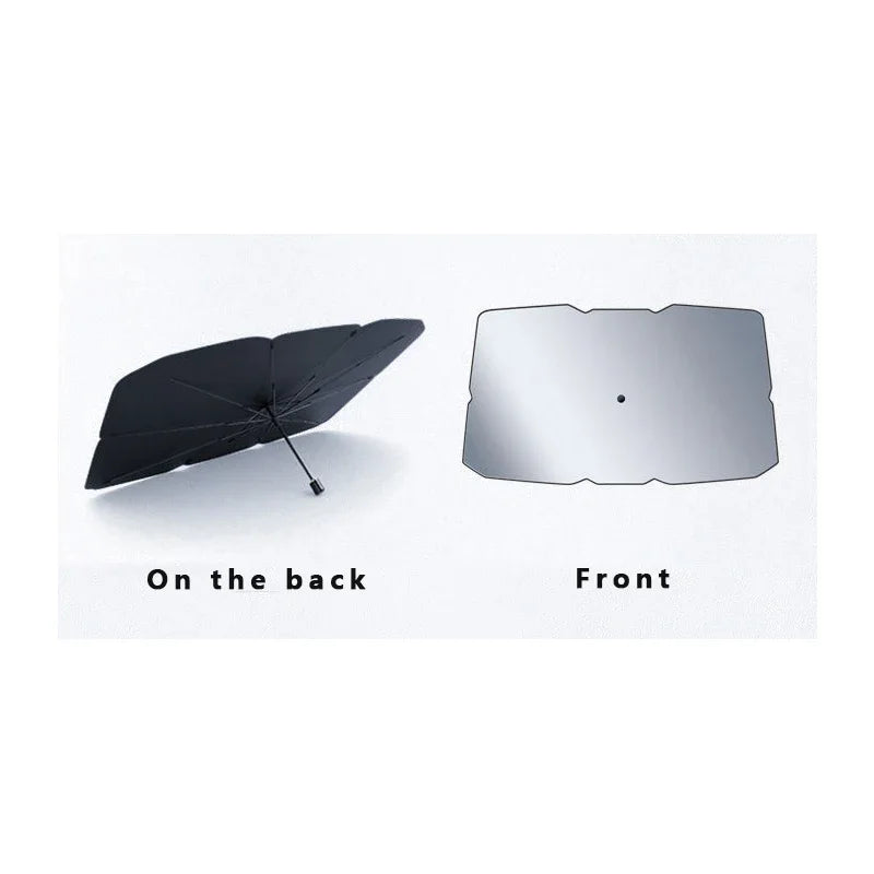 Pare-soleil parapluie pare-soleil pare-brise avant de voiture pare-soleil de voiture voiture avec parasol pliant pare-soleil de protection solaire