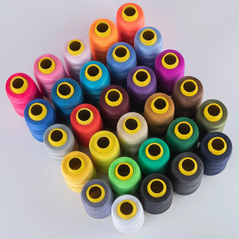 Fil de Machine à coudre, ligne pagode, fil de surjet pour Machine à broder à la main, 1300 Yards, chaque bobine Durable
