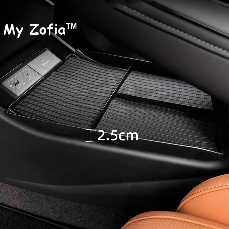 Boîte de rangement d'accoudoir de voiture pour Xpeng XiaoPeng G9, console centrale, évalué, conteneur, ABS, accessoires de coussin, 2023, 2024, 2025