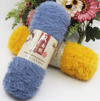 Rouleau de fil moelleux en cachemire à 3 plis, 100 g/rouleau, tricot coloré, laine super douce tricotée, Crochet pour bébé, écharpe pour bébé, fil épais