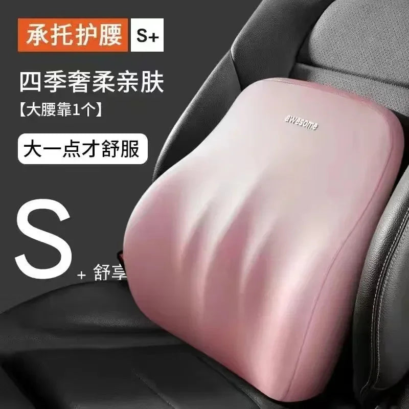 Nouvel appui-tête de voiture avec support lombaire, coussin en mousse à mémoire de forme pour le cou et protection des épaules pour un confort amélioré