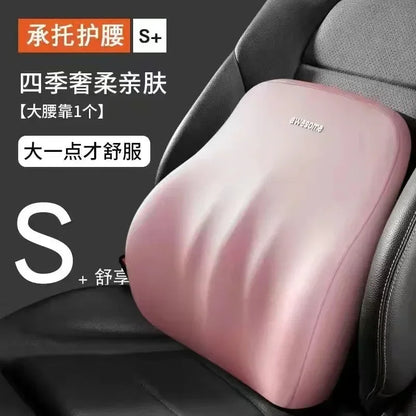 Nouvel appui-tête de voiture avec support lombaire, coussin en mousse à mémoire de forme pour le cou et protection des épaules pour un confort amélioré