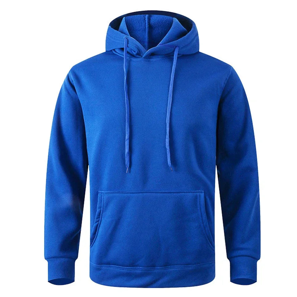 Sweat à capuche unisexe de haute qualité, pull hip-hop, haut décontracté, tendance, couleur unie, nouveau style confortable, printemps et automne, 2026
