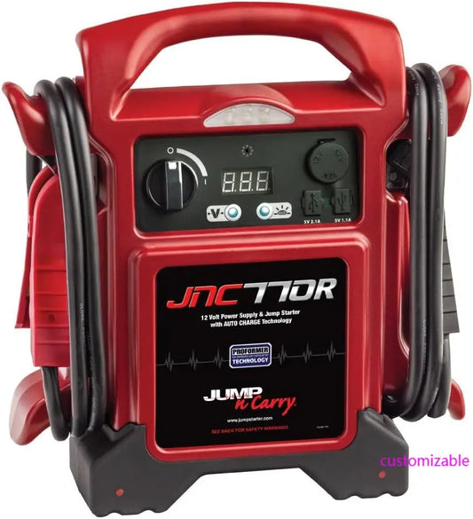 Jump-N-Carry JNC770R 1700 Peak Amp Premium Démarreur de saut 12 volts - Rouge