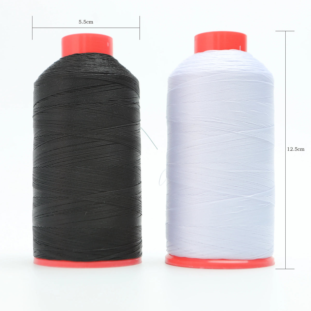 TEX 70 fil collé en Nylon 0.3MM robuste résistance à la rupture rembourrage en cuir chaussures toile point de couture 210D/3 1500 mètres