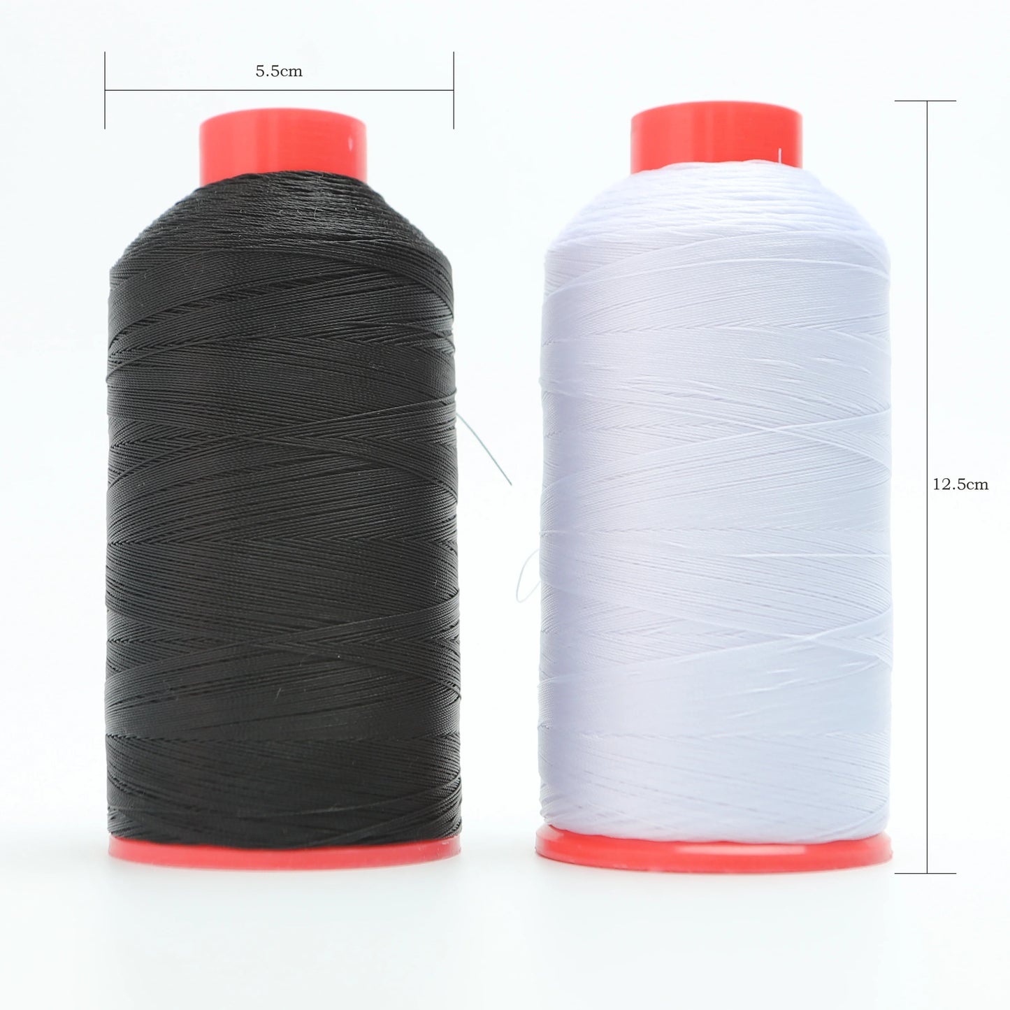 TEX 70-Fil de Nylon Collé 0.3mm pour Chaussures en Cuir, Résistant à la Brise, Tissu de Couture 210D/3 1500 Mètres