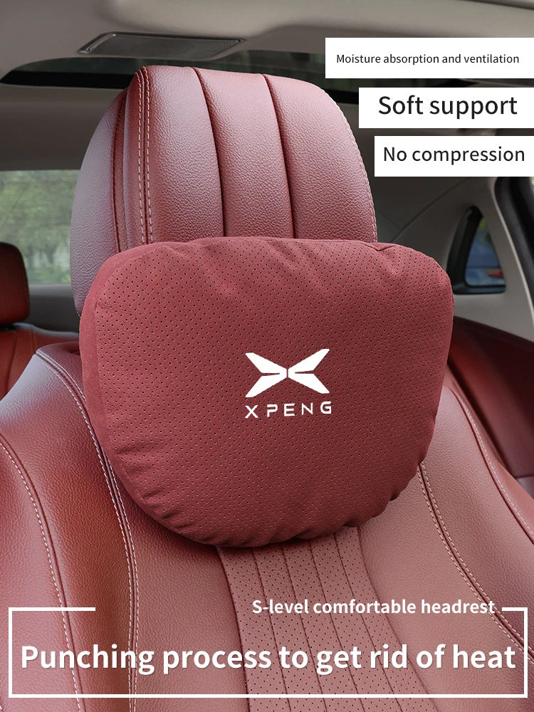 XPENG P5 P7 G3 G6 G9 X9 N5 F57 BETA appui-tête de voiture soutien du cou siège coussin lombaire respirant doux oreiller de cou accessoires automobiles