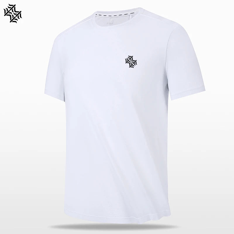 SBWL-T-shirt à séchage rapide pour homme, chemise de protection respirante, soie glacée, randonnée en plein air, course à pied, perte de poids, fitness, sport, haute qualité