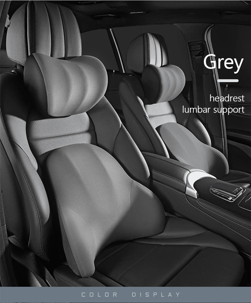 Oreiller cervical électrique pour voiture, vibration valide, support de voiture intelligent, coussin lombaire, siège, sauna, repos du dos