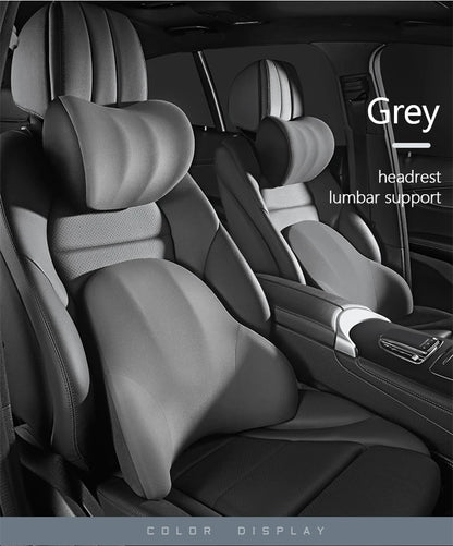 Oreiller cervical électrique pour voiture, vibration valide, support de voiture intelligent, coussin lombaire, siège, sauna, repos du dos