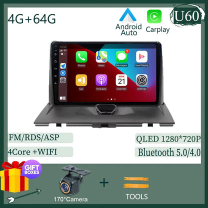 Autoradio Carplay pour Peugeot Expert 2 G9 pour citroën Jumpy pour Fiat Scudo pour Toyota Proace 2007-2017 Navigation GPS No 2din 4G
