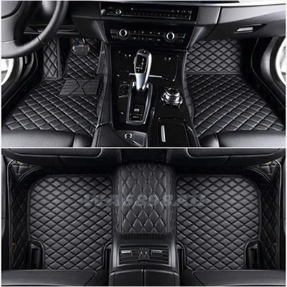Tapis de sol de voiture personnalisé pour Xpeng P7 2020 – 2024, tapis de sol de voiture en cuir résistant à l'usure de haute qualité