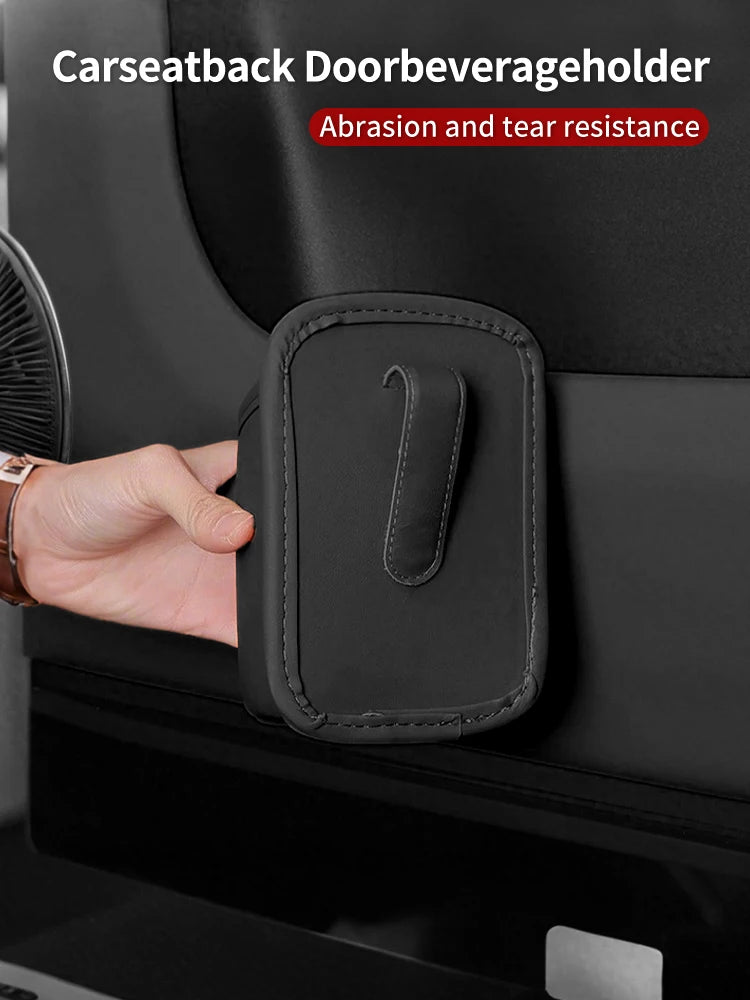 Boîte porte-gobelet de porte de voiture, boîte de rangement de tasse d'eau pour siège arrière de voiture, pour Xpeng P7 G3 G3i G9 P5 X2 N5 F30 H93 Beta 2019 2020 2021
