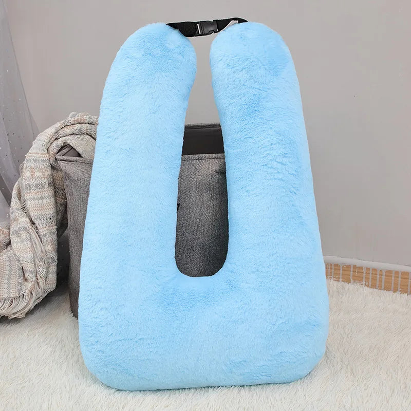 Oreiller de voiture ceintures de sécurité oreillers couverture voiture enfants voyage oreillers de couchage ceinture de sécurité automatique coussin en peluche épaulière Animal mignon