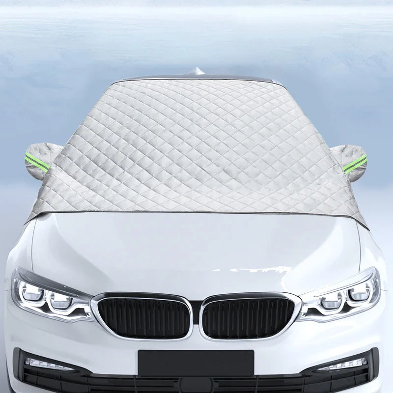 Couverture de neige pour pare-brise de voiture, bloc d'ombrage, Protection contre le gel, Protection solaire, Anti-glace, couverture de pare-brise avant, hiver