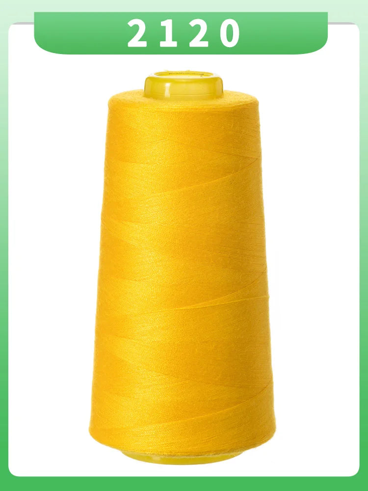 Fil à coudre ultra-fin 602-fil en polyester semblable à la soie à grande vitesse 60s/2 5000m, pour machine à broder et travaux d'aiguille délicats