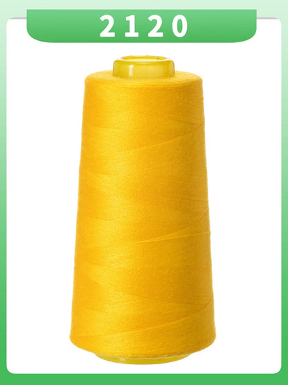 Fil à coudre ultra-fin 602-fil en polyester semblable à la soie à grande vitesse 60s/2 5000m, pour machine à broder et travaux d'aiguille délicats