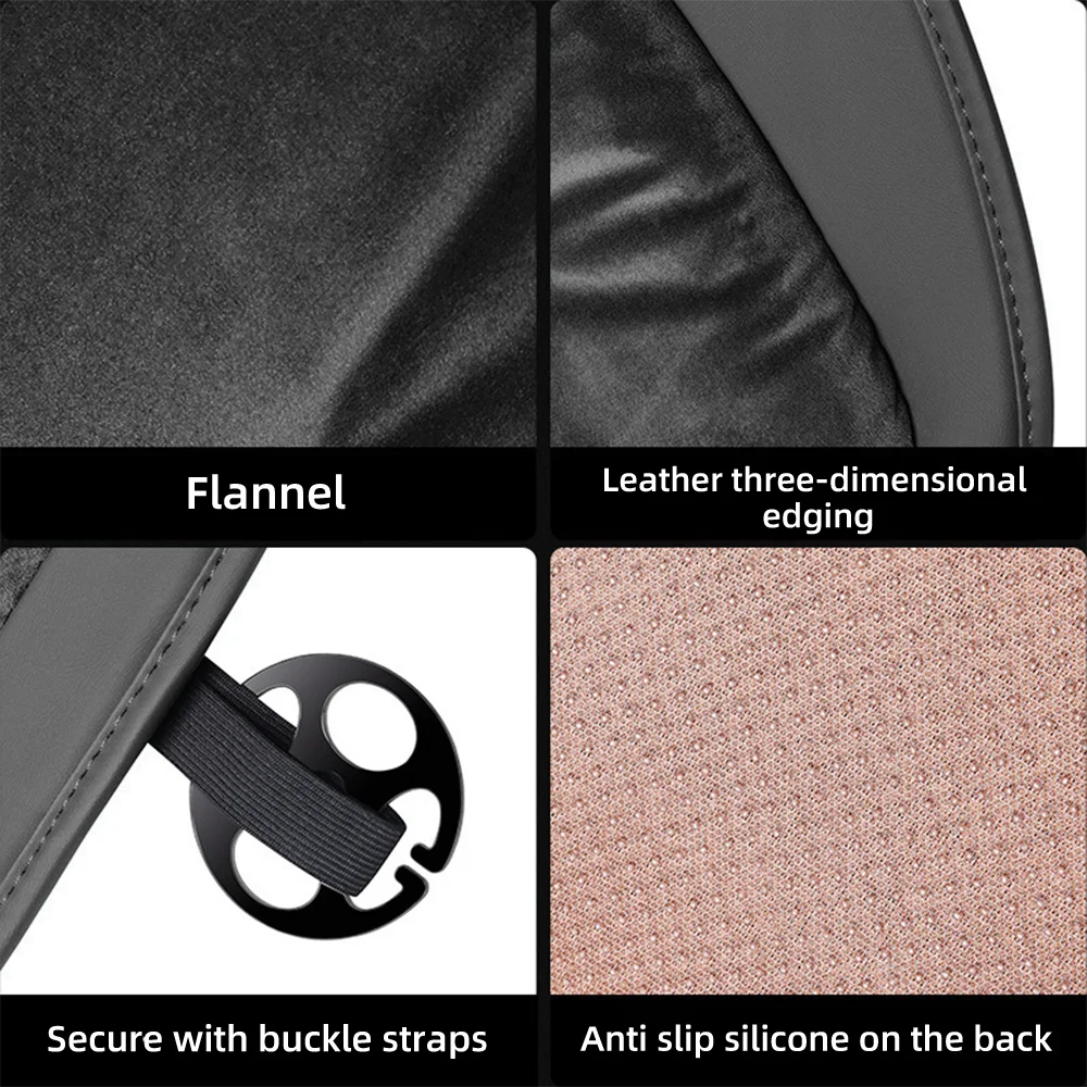 Housse de siège de voiture en flanelle pour Audi A6, coussin de siège avant/arrière en peluche chaud d'hiver, coussin de Protection de chaise, accessoires d'intérieur automobile