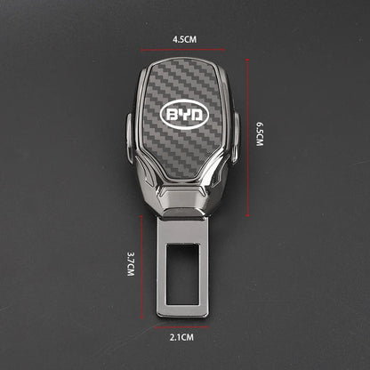 Extenseur d'accessoires de ceinture de sécurité de voiture, bijoux en métal, BYD Atto 3, axie 3, Tang F3, E6, Dmi Yuan plus, Song plus