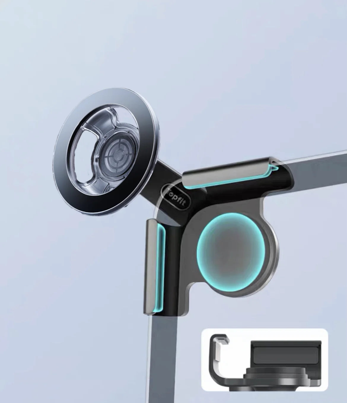 Support de téléphone magnétique réglable pour voiture, pour BYD Atto 3 HAN TANG, cadre de Support latéral, Clip pour écran de véhicule