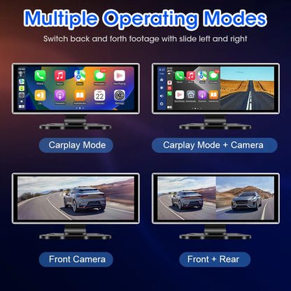 Systèmes intelligents de voiture de 11.26 pouces, lecteur vidéo multimédia, autoradio Portable, sans fil, CarPlay, Android, accessoires d'écran automatique