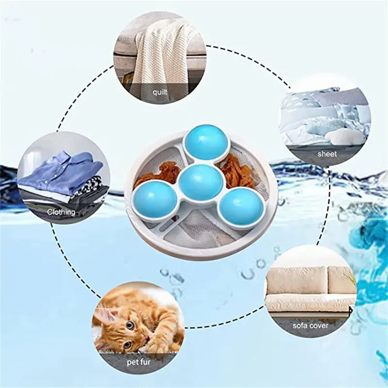Sac filtrant réutilisable pour Machine à laver, attrape-peluches flottant, épilation des poils d'animaux, collecte de saleté, maille, boule à lessive, outils de nettoyage
