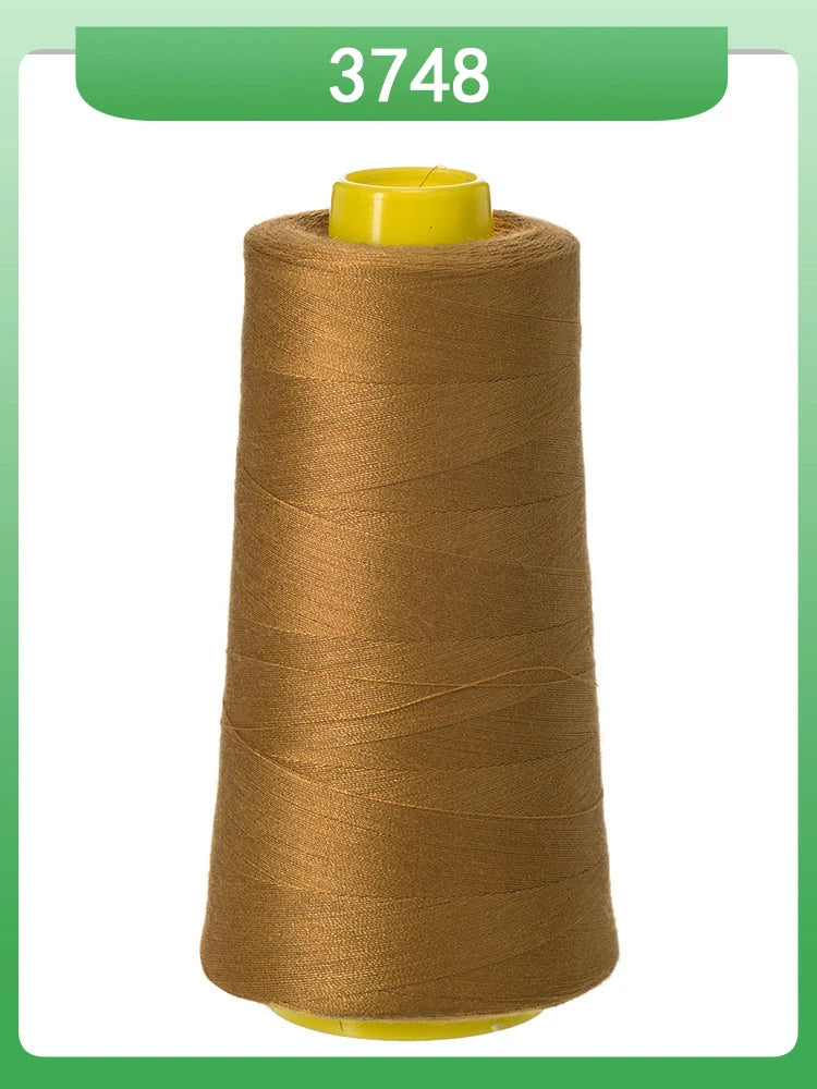 Fil à coudre ultra-fin 602-fil en polyester semblable à la soie à grande vitesse 60s/2 5000m, pour machine à broder et travaux d'aiguille délicats