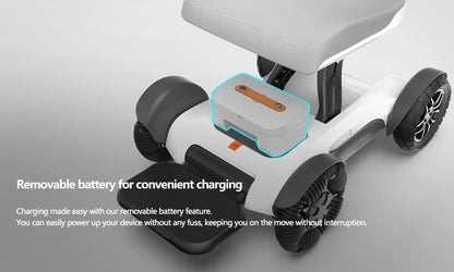 Bon prix Ultra léger mobilité automatique APP télécommande Portable pliant Robot intelligent électrique fauteuil roulant pliable