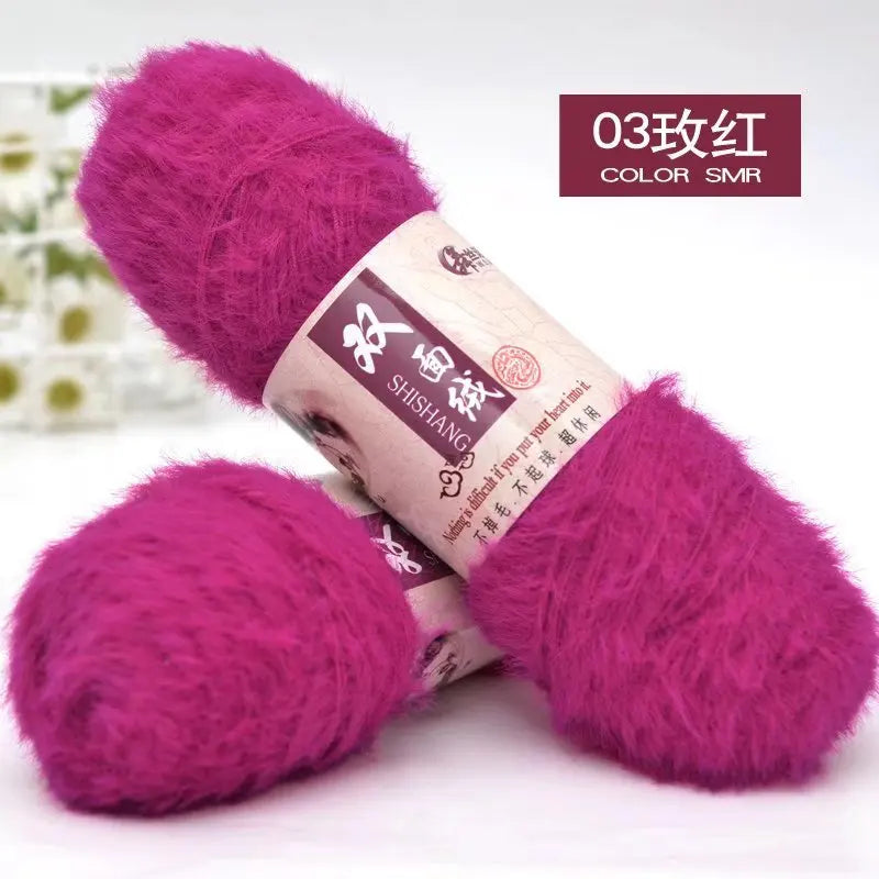 Rouleau de fil moelleux en cachemire à 3 plis, 100 g/rouleau, tricot coloré, laine super douce tricotée, Crochet pour bébé, écharpe pour bébé, fil épais