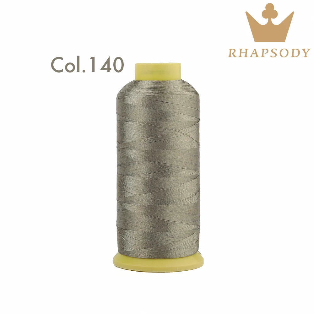 Bal apsody-Fil à broder en polyester, 5000m, 40WT, 120 tches, 200, pour machine à broder Brother Singer Janome Babylock, couture à domicile
