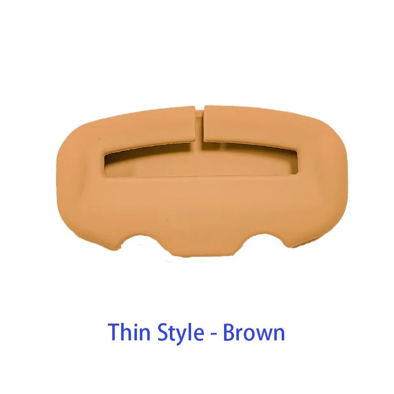 Housse de boucle de ceinture de sécurité de voiture, protection anti-rayures en Silicone, protection de boucle de ceinture de sécurité, accessoires d'intérieur de voiture