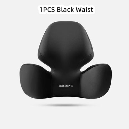 High Quality Universal Car Headrest Cushion Car Seat Neck Pillow Perforated Leather Breathable Lumbar Support Car Pillow