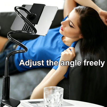 Support de téléphone rotatif, base spirale, adapté aux lits, aux têtes de lit, aux bureaux et aux supports de téléphone à bras long