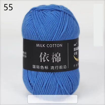 Nouveau 10 pièces série rose fil lait coton fil combinaison Crochet tricot fil ensemble pour bricolage à la main artisanat pull écharpe tricot