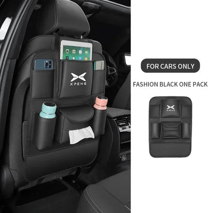 Sac de rangement arrière en cuir pour siège de voiture, anti-usure, coussin anti-rika, accessoires pour XPENG P5 P7 G3 G9 N5 F30 H93 BETA