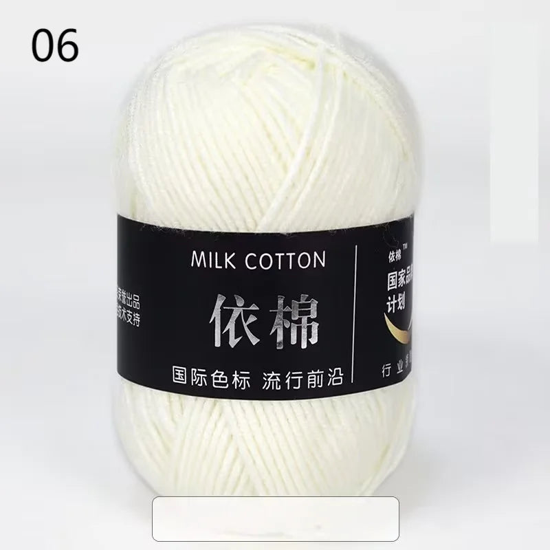 Nouveau 10 pièces série rose fil lait coton fil combinaison Crochet tricot fil ensemble pour bricolage à la main artisanat pull écharpe tricot