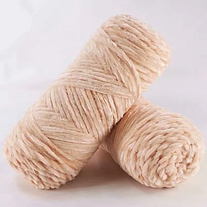 Fil de velours doux en chenille pour modules ogo 1, fil de peluche DolDave Baby, accessoires Amigurumi, bricolage, 100% polyester, 100g, 130m