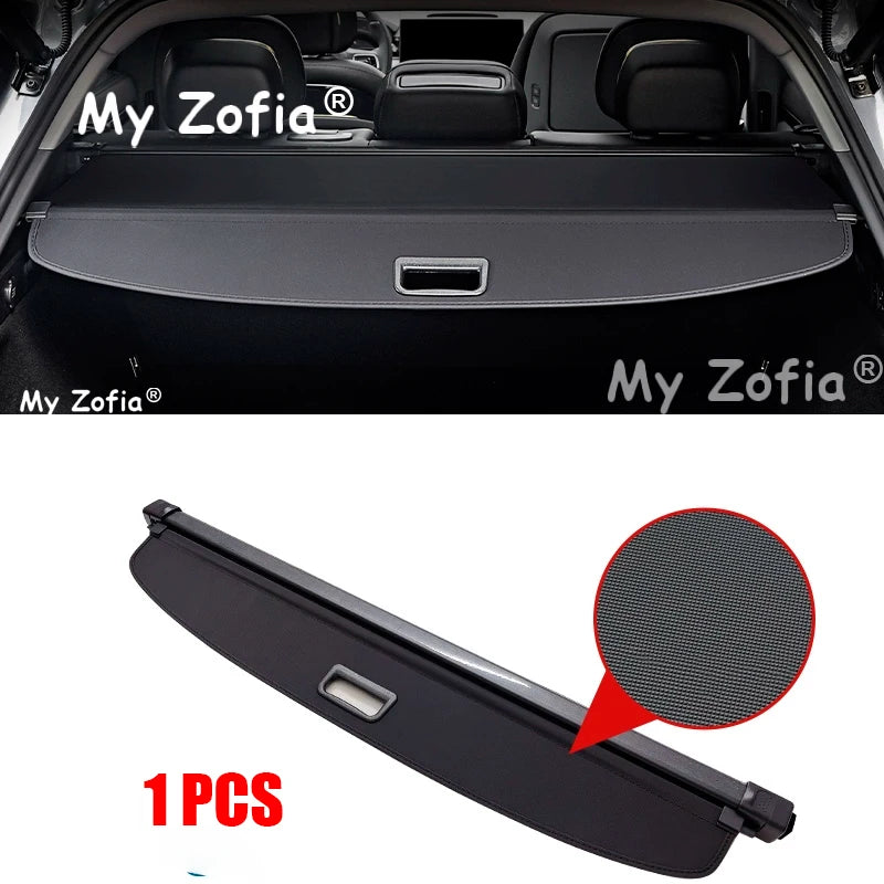 Housses de coffre de voiture pour Zeekr 7x2025 2026, rideau de bagages, abri, cloison de confidentialité, porte-paquets rétractable, accessoires