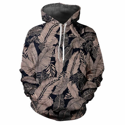 Camouflage chasse animaux en plein air Camouflage printemps et automne hommes à capuche rue tendance ample confortable haut décontracté vêtements