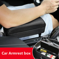 Boîte d'accoudoir de voiture universelle, support de coude de console centrale, réglable pour Audi A1, A2, A3, A4, Horizon, A7, A8, Q3, Q5, Q7
