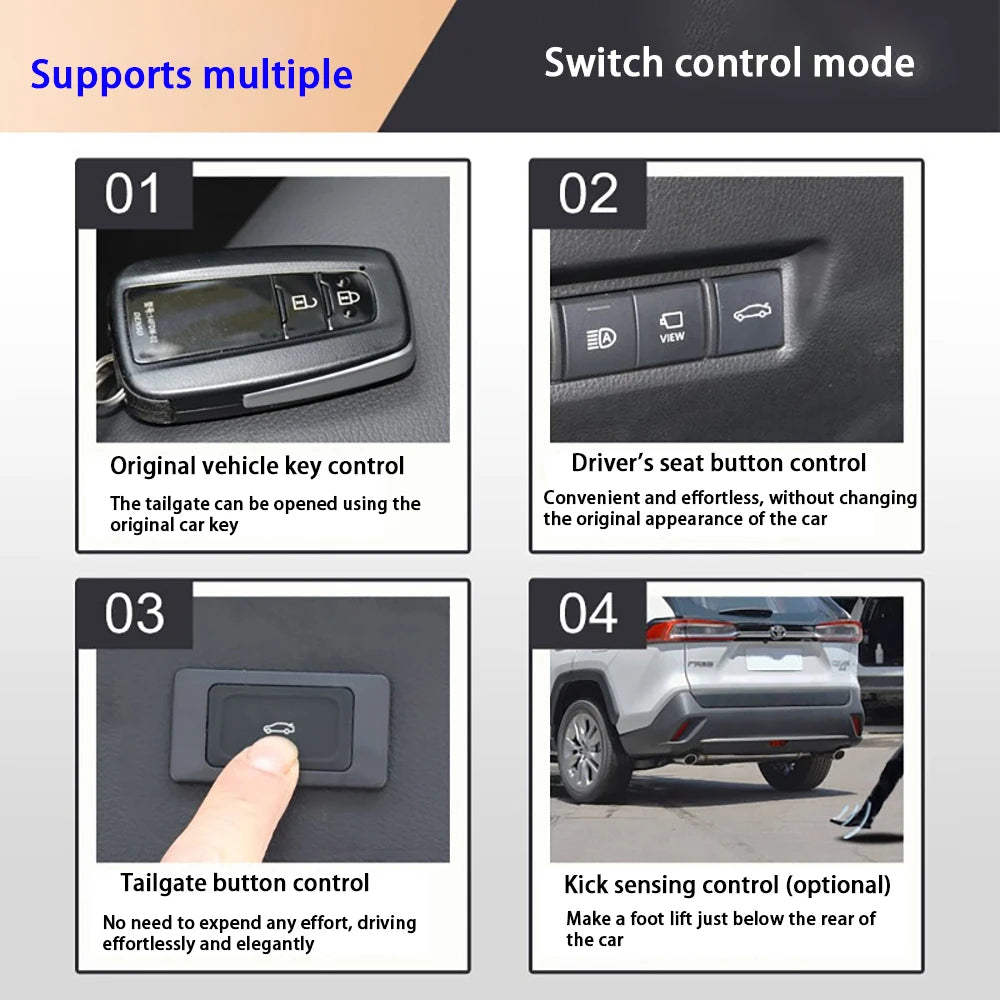 Pour BYD Yangwang U8 U8L 2024 2025 2026 système d'assistance de levage de porte arrière électrique à alimentation automatique