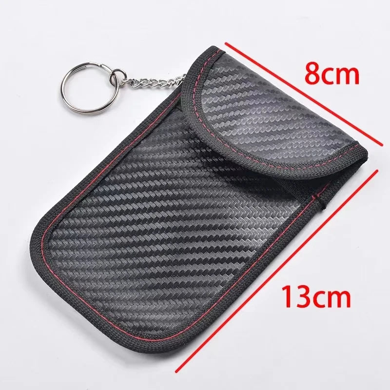 Boîte de protection du Signal de clé de voiture, Cage Faraday, paquet de télécommande, paquet de blindage Rfid sans clé, accessoires de voiture, 1