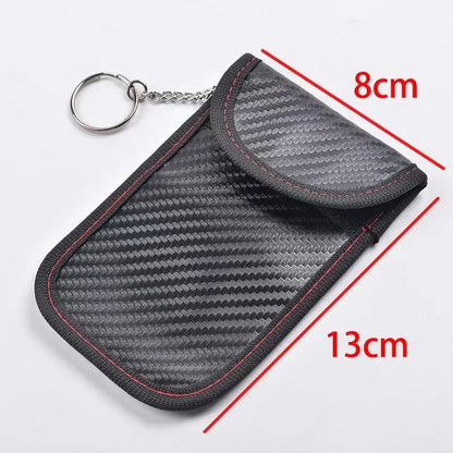Boîte de protection du Signal de clé de voiture, Cage Faraday, paquet de télécommande, paquet de blindage Rfid sans clé, accessoires de voiture, 1