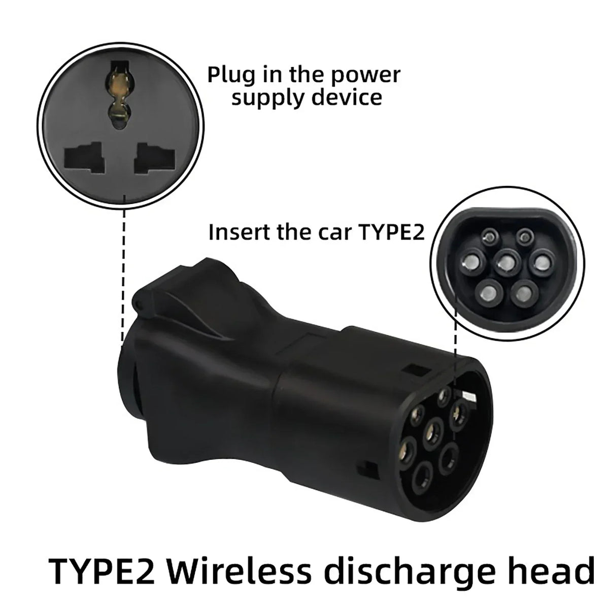 Adaptateur de câble EV de décharge de voiture pour MG BYD KIA Hyundai Smart, connecteur femelle ZEEKR, Vope2 V2L, besoin de supports de voiture V2L, #1